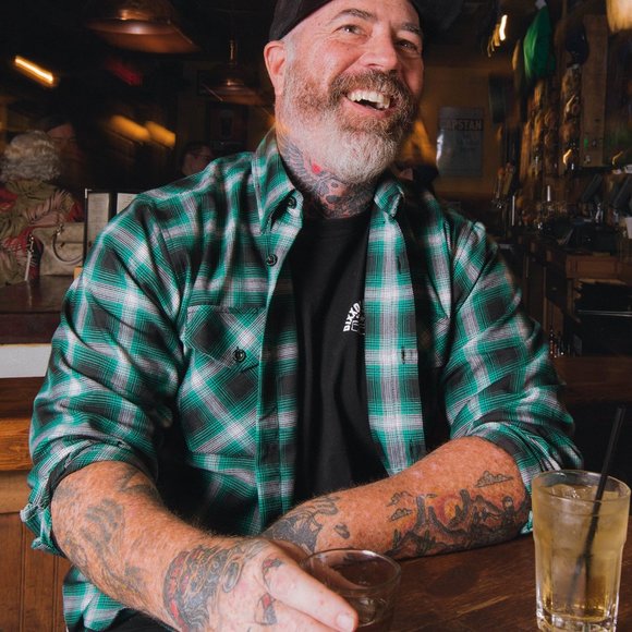 DIXXON Flannel EMERALD ISLE 10YR Flannel Shirt Men's M - Picture 5 of 11